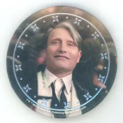 ファンタスティック・ビースト グリンデンバルト　ダンブルドア　スクエア缶バッジ ファンタスティック・ビースト グリンデンバルト ダンブルドア