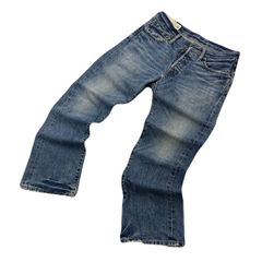 アバクロンビー＆フィッチ デニム ジーンズ W30 【 足長 ややブーツカット シルエット 】 ABERCROMBIE＆FITCH ●Ja8942