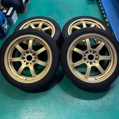 SERIE VERSUS TURISMO RAYS 215/45ZR17 215/45R17 7J +42 PCD114.3 アルミホイール４本セット