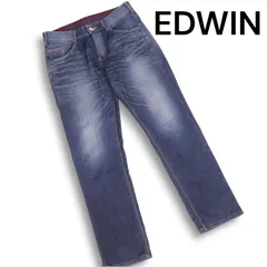 EDWIN エドウィン ER107L ジャージーズ★ USED加工 ストレッチ デニム パンツ ジーンズ Sz.M レディース 日本製