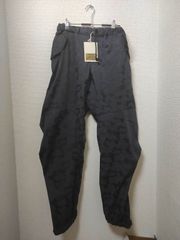 THOUFUNUのフィッシュパンツ　ネイビー カモ