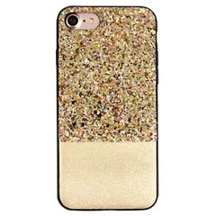 iPhone SE3 iPhone SE2 iPhone8 iPhone7 ケース ラメ バイカラー 全2色 アイフォン