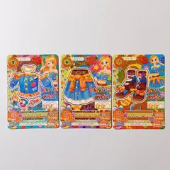 2016 3弾【コーデセット】ヴィヴィッドスタートップス ヴィヴィッドスタースカート ヴィヴィッドスターサンダル 夏樹みくる 新条ひなき ／ アイカツ
