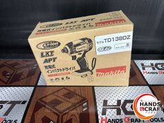 ♭【未使用品】makita マキタ 14.4V 充電式インパクトドライバ 青 TD138DZ 本体のみ （充電池・充電器・ケース別売）【中古】