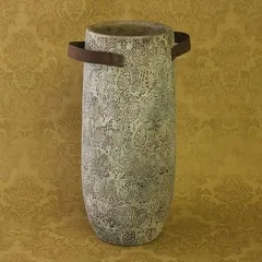 楽天市場】イタリア製 アンブレラスタンド 傘立て 陶器 白