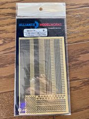 【Alliance Model Works】（NW35026）1/350 WWII IJN 日本海軍艦艇用 舷側 丸窓 シールド 舷窓他