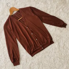 【RENOWN】レナウン レディース セーター カーディガン 美品 203のサムネイル