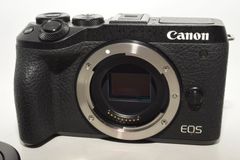【極上品】 Canon キヤノン EOS M6 Mark II ボディー ブラック EOSM6MK2BK-BODY　＃8396