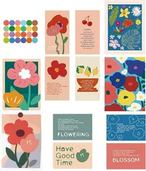 ドナリー ポストカード アートポスター 12枚セット 厚紙 北欧 韓国 海外 インテリア 雑貨 おしゃれ ミニポスター メッセージカード(ホワイト(B))