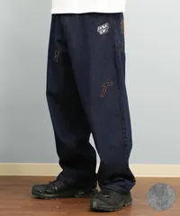 【ムラスポ公式】新品 SANTACRUZ サンタクルーズ ロングパンツ デニム メンズ ロンパン セミワイド 502251502 ムラサキスポーツ限定のサムネイル
