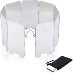 ウィンドスクリーン 大型風除板 防風板 反射板 アルミ製 折り畳み式 強化版 延長版 軽量 収納袋付き 固定ピン付き キャンプ用 BBQ 登山 バーベキュー キャンプ かぜよけ アウトドア 屋外 屋内