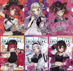 【中古】クリアファイル 全6種セット A5クリアファイル 「バーチャルYouTuber ホロライブ×ファミリーマート 第5弾」 対象商品購入特典