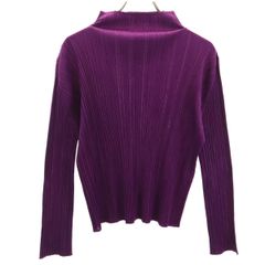 PLEATS PLEASE プリーツプリーズ イッセイミヤケ パープル 長袖 - メルカリ
