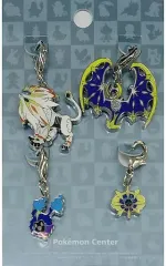 【中古】キーホルダー・マスコット(キャラクター) 789.コスモッグ＆790.コスモウム＆791.ソルガレオ＆792.ルナアーラ 全国ずかんメタルチャーム(4個セット) 「ポケットモンスター」 ポケモンセンター限定