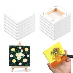 【嬉しい送料無料♪】屋内 部屋飾り 絵画教室 学校 DIY 初心者 子供 工芸品 学習教材 アクリル絵の具 水彩画 部屋飾り 画材 油絵 ミニサイズ 芸術絵創作 絵画ボード ボールドキャンバス ミニキャンバス 現代油絵 正方形キャンバス 張りキャンバス キャン