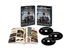 [중고] [매우 좋은] 환상적인 비스트와 검은 마법사의 탄생 4K ULTRA HD & 익스텐디드 버전 블루 레이 세트 (초회 사양 / 3 매 세트 / "MINALIMA"호화 북