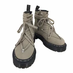 リックオウエンス RICK OWENS 1460 BEX SS RO レースアップブーツ サイドジップ レディース UK：4 のサムネイル