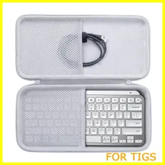 【人気商品】Aenllosi 収納ケース 互換品 logicool ロジクール MX KEYS mini KX700 ワイヤレス キーボード (ペイルグレイ)（ケースのみ）