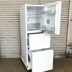 【未使用・アウトレット ※キズ 凹あり】Haier/ハイアール JR-CV29B(W) 冷蔵庫 286L 幅54cm 3ドア 右開 2024年 ホワイト ●82413