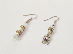【年末SALE】パール　ビーズ　ピアス　#E71