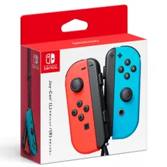 Color:ネオンレッド/ネオンブルー_PatternName:(L)/(R) 左右_Configuration:本体のみ 【任天堂純正品】Joy-Con (L) ネオンレッド/ (R) ネオンブルー