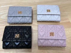 アルトローズ　財布 レディース ボックスコイン ミニ 三つ折り コンパクト 小さ ハート キルティング キルト かわいいのサムネイル