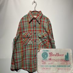 ⭐︎ 70’s “FIVEBROTHER” Flannel shirt ⭐︎