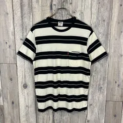 CLUCT クラクト 日本製 半袖 ボーダー ポケット Tシャツ TEE Mのサムネイル