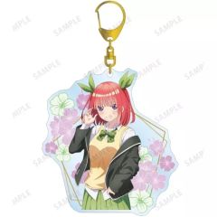 [中古]キーホルダー 中野二乃 衣装交換ver. 描き下ろしイラスト BIGアクリルキーホルダー [映画 五等分の花嫁]
