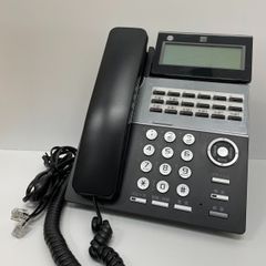 Ｊ0014 ビジネスホン サクサ TD810(K) 中古 ブラック 業務用 SAXA 18ボタン多機能電話機（黒）