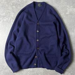 90s J.CREW リネン × コットン ニット カーディガン パチポケ - メルカリ