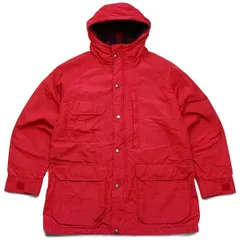 80s USA製 Woolrichウールリッチ タータンチェック ウールライナー マウンテンパーカー 赤 W-M★ビンテージ ジャケット アウトドア
