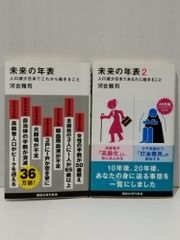 【2冊セット】未来の年表 １・２ 人口減少日本でこれから起きること/人口減少日本であなたに起きること (講談社現代新書)　河合 雅司　　【250515mt】