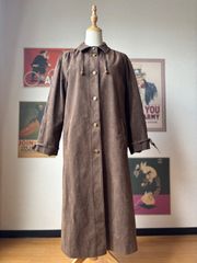 Noela ノエラ ロングダウンコート ショールカラー ベルト 紺色 - メルカリ