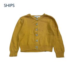1481◯ SHIPS カーディガン　80 秋　薄手