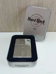 ハードロックカフェ30周年記念 2001年 ユニバーサル大阪 ZIPPO Hard Rock CAFE ハードロックカフェ ZIPPO ジッポ オイル