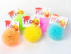 新品 FLORA(フローラ) フラワータワシ食器用スポンジ (６個 カラーおまかせで