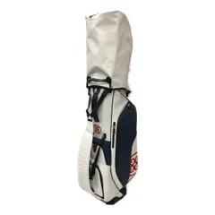 coco 中古 ジーフォア G/FORE キャディバッグ ホワイト 白 スタンド式 トランスポーター3 ベゼルコラボ VESSEL 中古 ジーフォア G/FORE キャディバッグ ホワイト 白 スタンド式