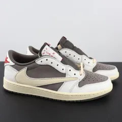NIKE aj1 ホワイトブラウンモカバーブ