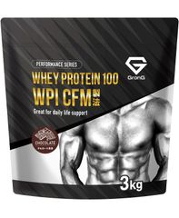 WPI プロテイン 3kg ホエイプロテイン チョコレート風味 CFM製法 ビタミン11種配合 国内製造 GronG GronG（グロング）