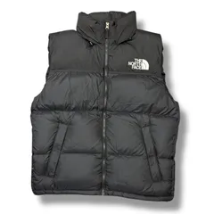 参考上代30800円 THE NORTH FACE 23AW Nuptse Vest ヌプシベスト ダウンベスト ザノースフェイス ND92338 ブラック L  90506A5
