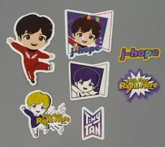 【中古】シール・ステッカー ジェイホープ ステッカー7枚セット 「TinyTAN」