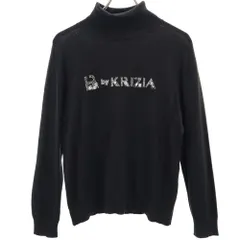 ビーバイクリツィア 長袖 タートルネック セーター ブラック系 B. by KRIZIA ニット レディース