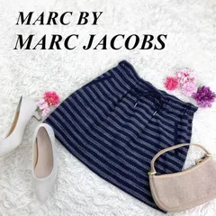 ✨美品✨  MARC BY MARC JACOBS ツイードスカート ボーダー ミニスカート