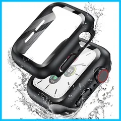 【特価セール】防水 防塵 全面保護 PC素材 アップルウォッチ保護カバー 45mm タッチ感良好 一体型 ガラスフィルム 高透過率 ケース 指紋防止 7用 Watch 衝撃吸収 Apple