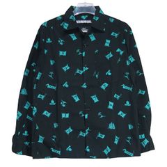 試着のみ neon leather garment 柄シャツ ロカビリー 50s - メルカリ