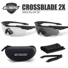 ESS クロスブレイド 2X スタンダード CROSSBLADE 2X サングラス グラサン ゴーグル アウトドア スポーツ 野球 サバゲー 運転 ドライブ バイク ツーリング 自転車 ランニング ウォーキング ミリタリー EE9032-03【並行輸入品】