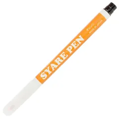 シャレペン オレンジ SYARE PEN, Orange,（フェイス&ボディペイント専用筆ペン Face&Body Paint, Brush Pen）イベント・宴会用マジックペン【日本製】