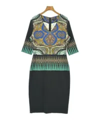 希少 エトロ ETRO 麻100%シャツワンピース 花柄刺繍 大きいサイズ 42 希少 エトロ ETRO 麻100%シャツワンピース 花柄刺繍 大きい