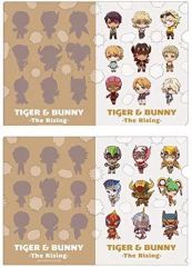 [중고] 클리어 파일 집합 A4 클리어 파일 세트 (2 장 세트) [극장판 TIGER & BUNNY -The Rising-]